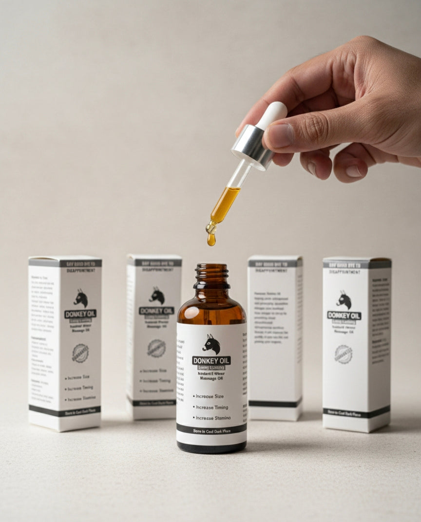Donkey Oil LongLasting™ Natural Power Massage Oil